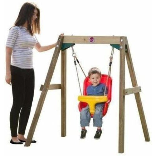 Plum Baby Wooden Swing Set Playground Equipment for Kids