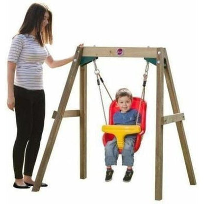 Plum Baby Wooden Swing Set Playground Equipment for Kids