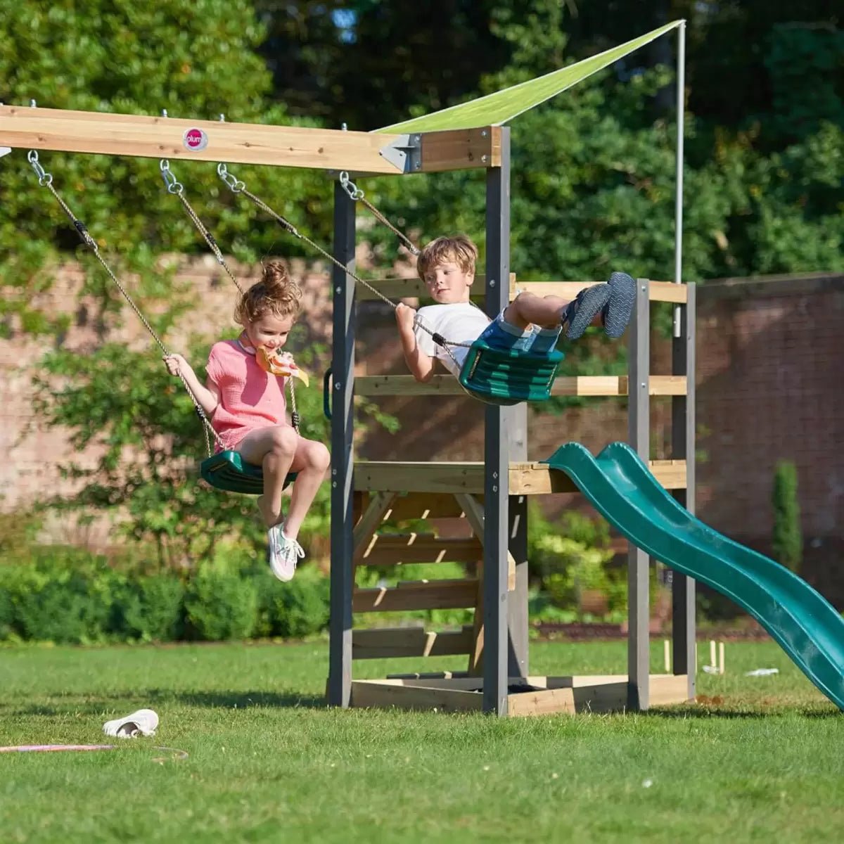 Slide & Swing - Plum Barbary Playcentre