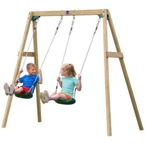 Plum Double Swing Set Outdoor Play Equipment