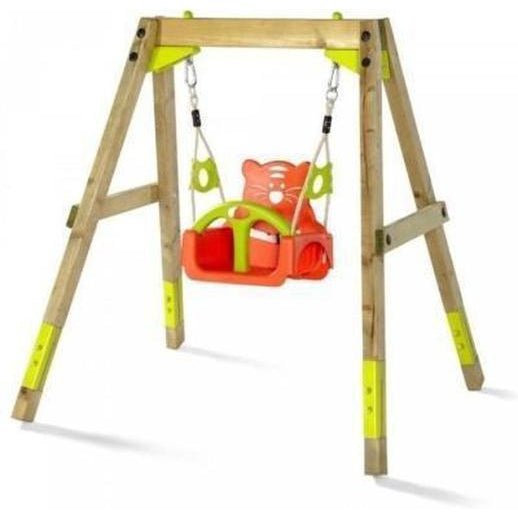 Plum Growing Wooden Swing Set Playground Equipment for Kids
