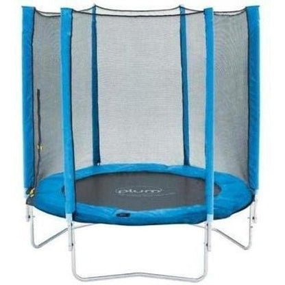 Buy Plum Junior 6ft Trampoline Blue - Assembled Image