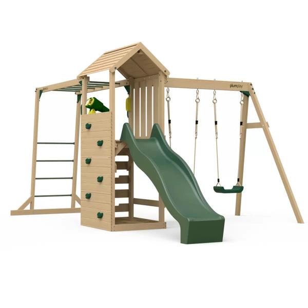 Shop Plum Lookout Tower and Swing, Slide, and Play