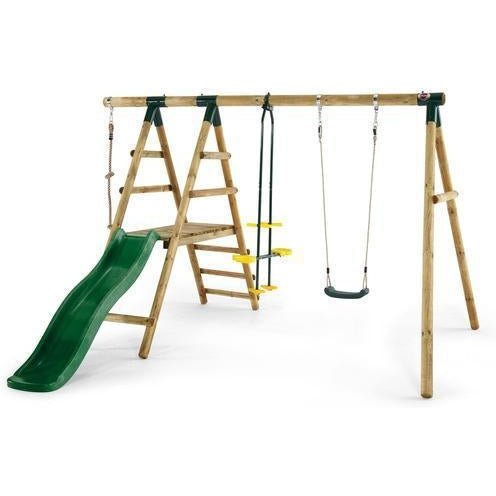 Buy Plum Meerkat Wooden Swing Set Australia