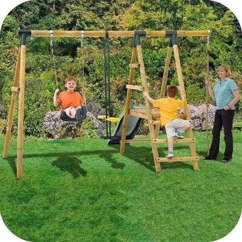 Buy Plum Play Meerkat Wooden Swing Set