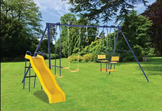 Shop Plum Metal Swing with Slide 5-unit Australia