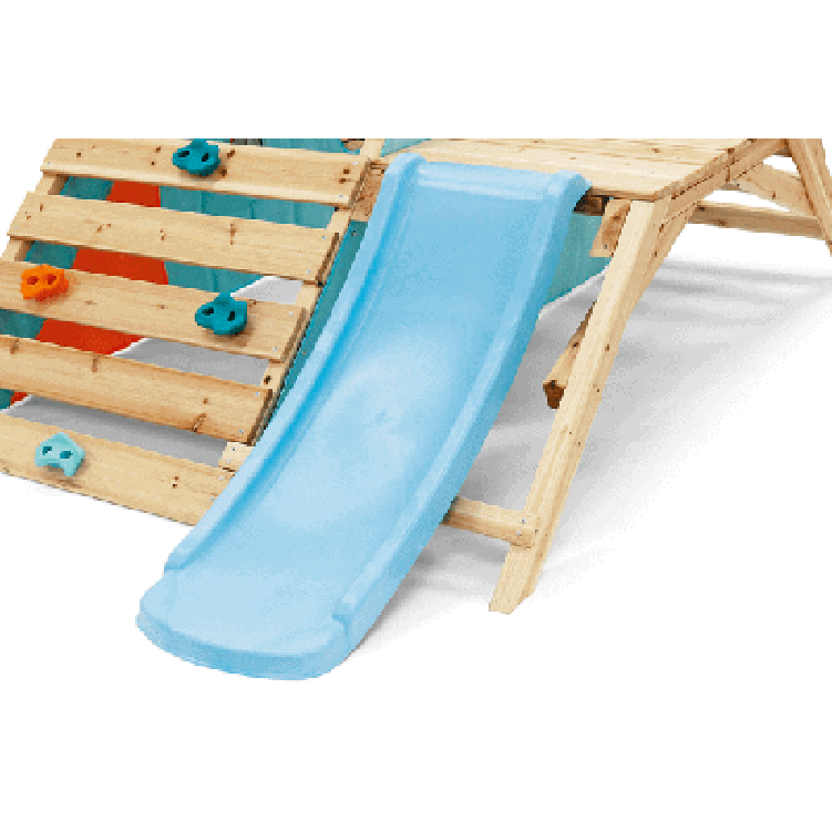 Plum My First Playcentre | Toddler climbing frame with slide and den for home fun.