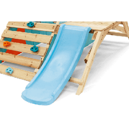 Plum My First Playcentre | Toddler climbing frame with slide and den for home fun.