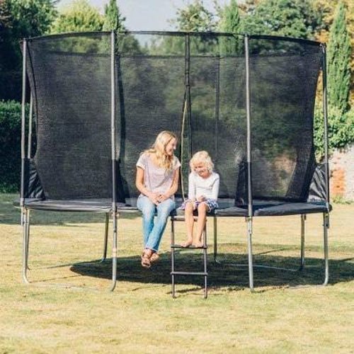 Trampoline 12ft Space Zone Black Plum Play