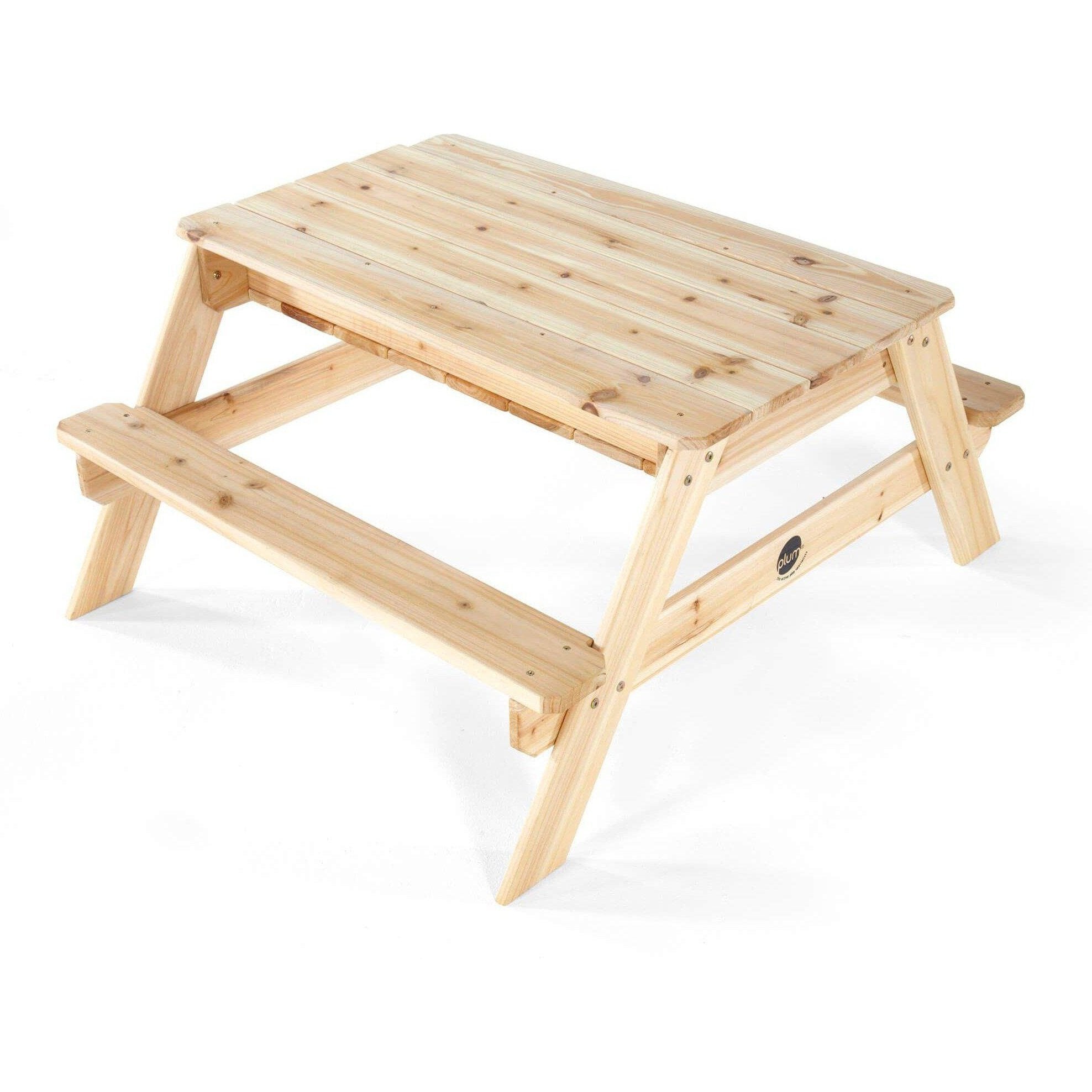 Plum Wooden Sand and Picnic Table: Creative Play and Relaxation Combo