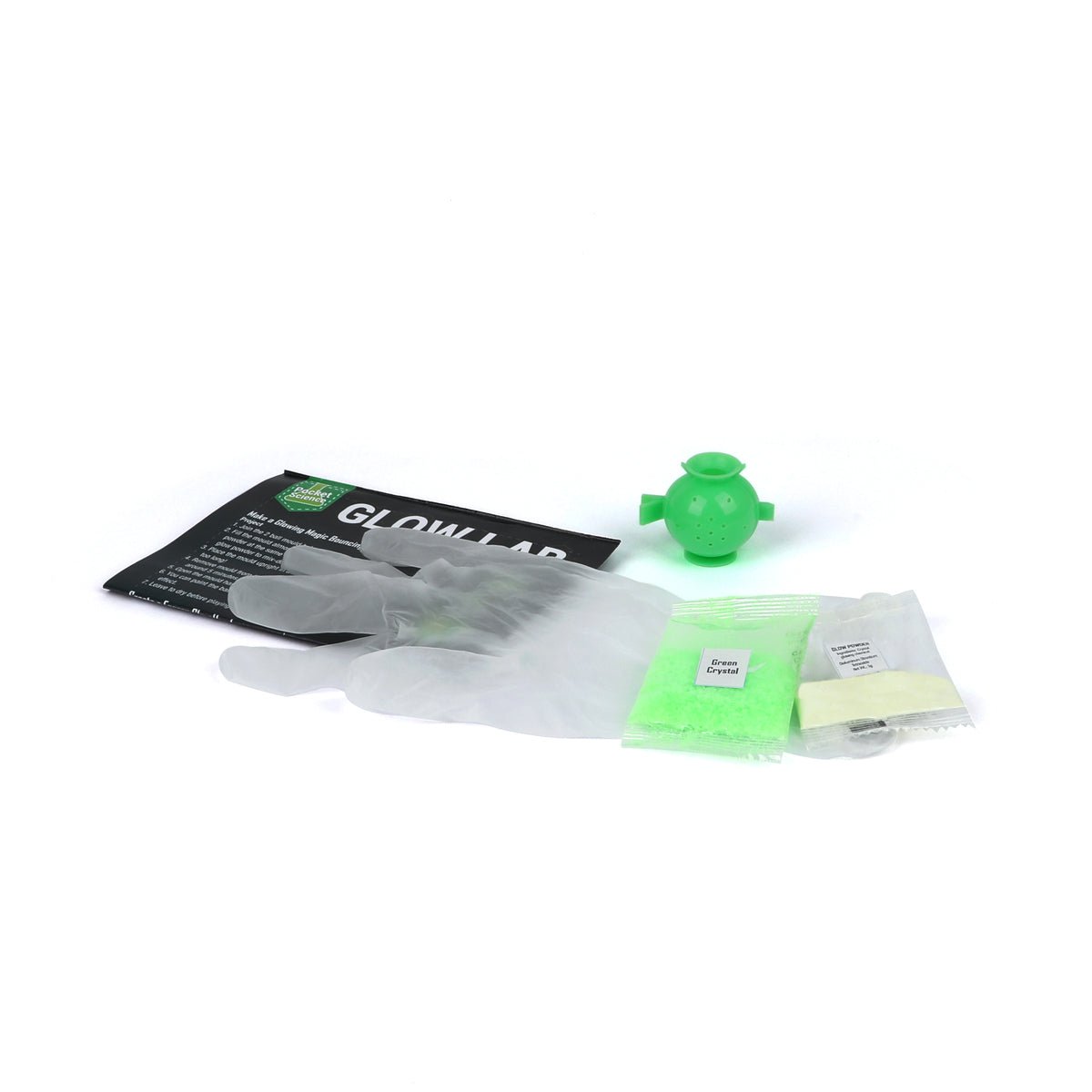 Science Lab Pockets Pocket Science Glow Lab Kit | Make Your Own Glow in the Dark Ball ...