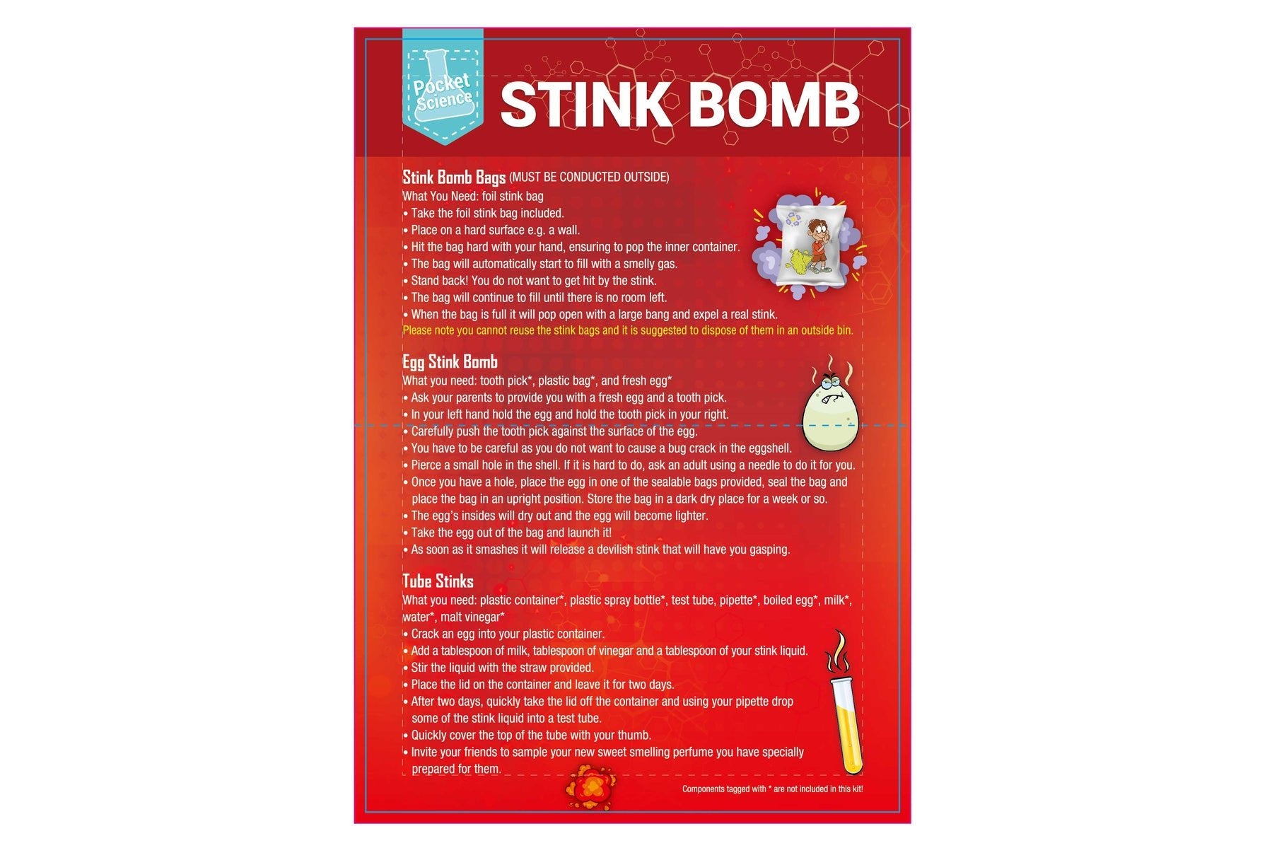 Step-by-Step Stink Bomb Instructions