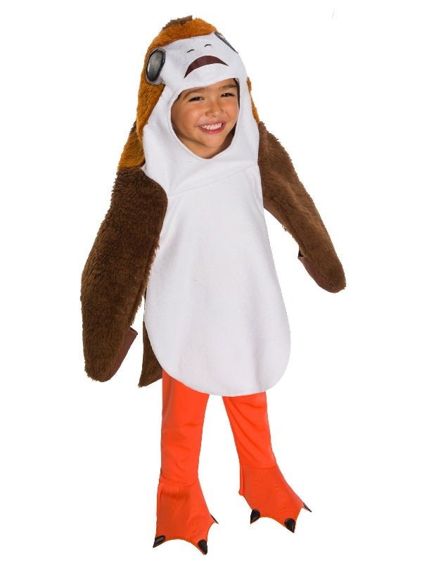 Star Wars Porg Deluxe Kids Costume - Officially Licensed childrens costume for imaginative play.