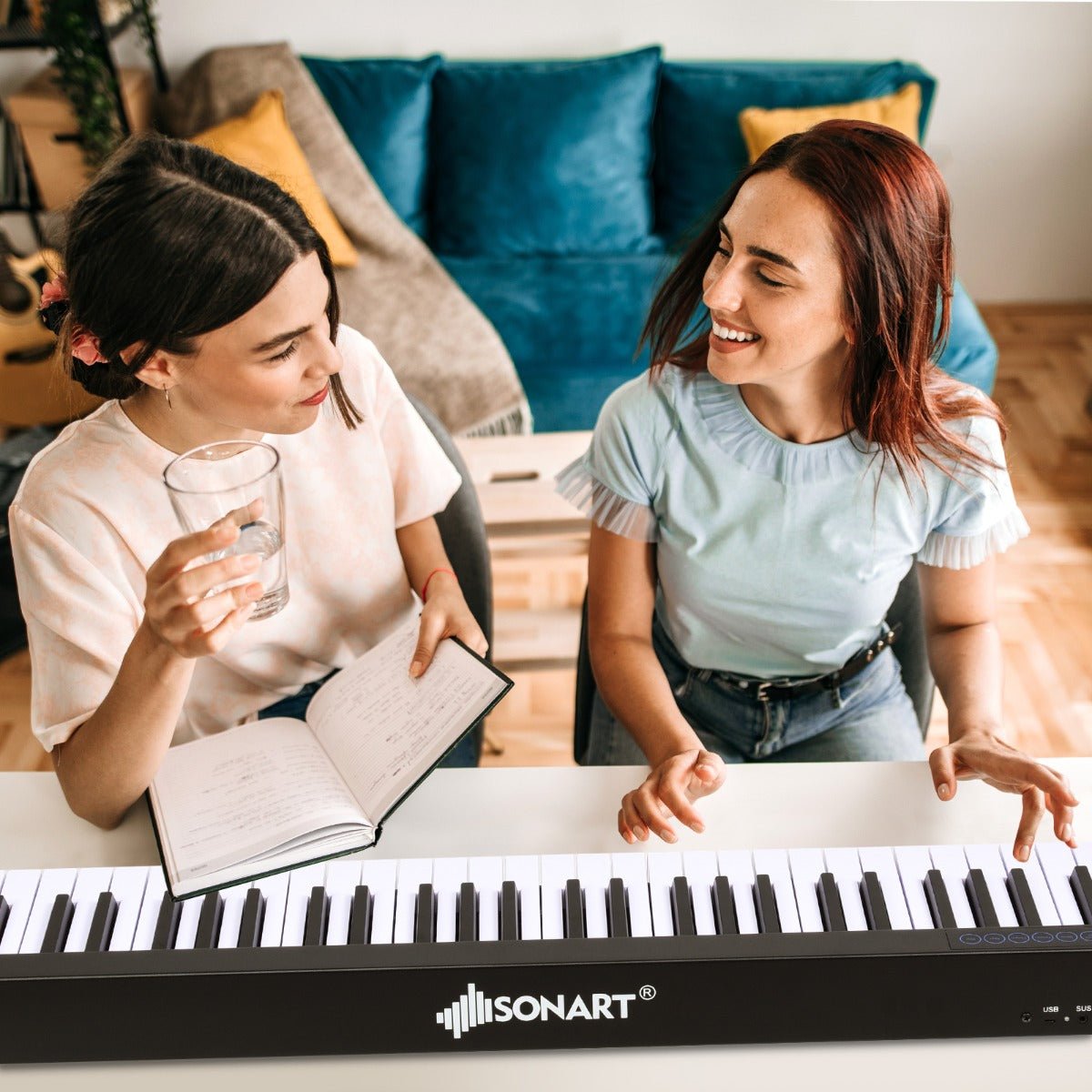Experience Musical Freedom with a 88-Key Portable Electronic Piano