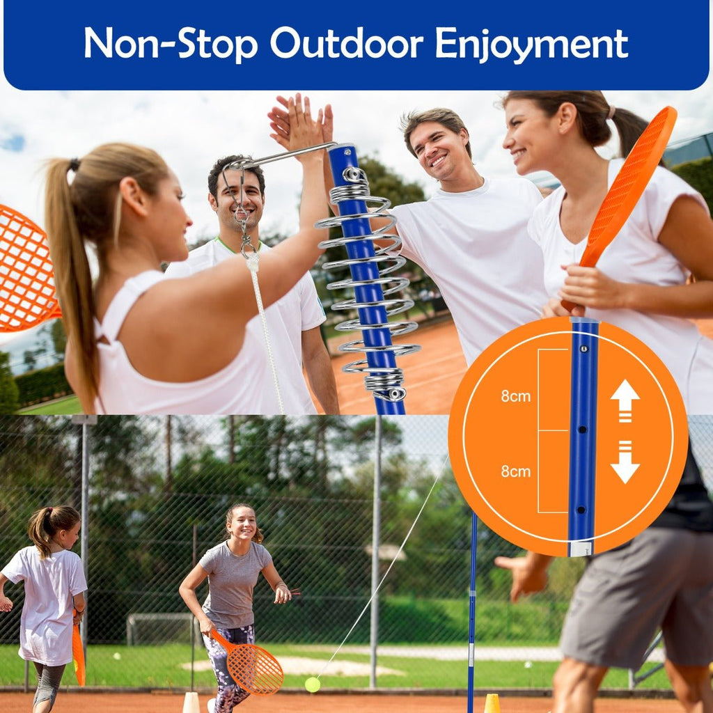 Buy Portable Tetherball Totem Tennis Set on pole with Swivel Arm