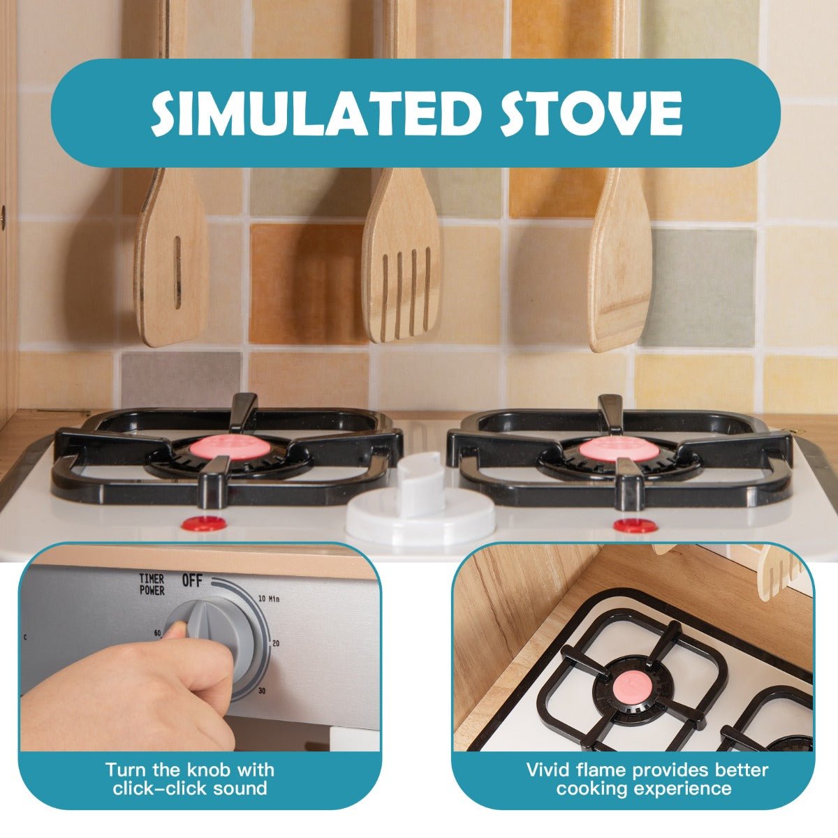 Role-Play Fun: Cooking Playset with Realistic Effects for Kids