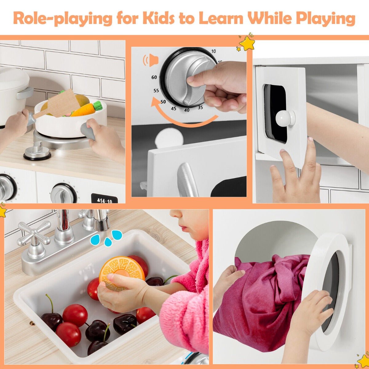 Explore Creative Play with Pretend Kitchen Toys