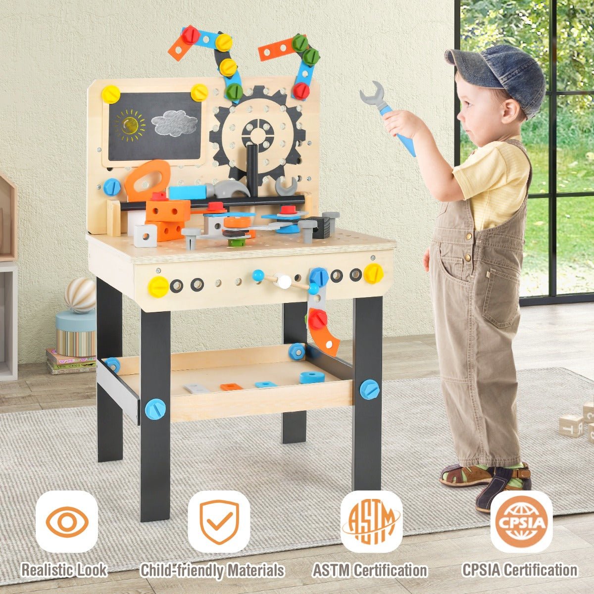 Build, Create, and Explore with Our Workbench Playset