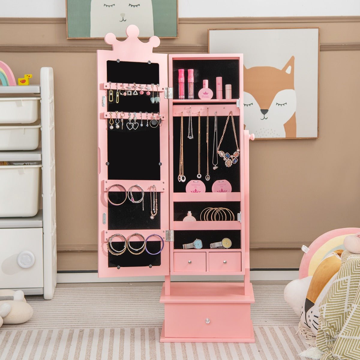 Kids Jewellery Armoire - Perfectly Pink