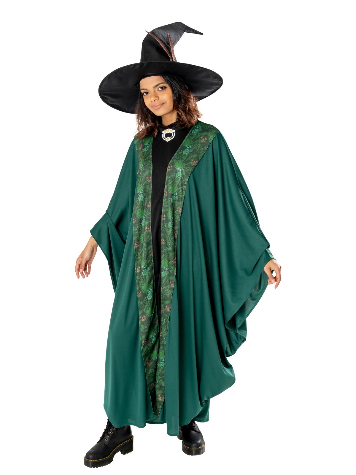 Harry Potter Professor McGonagall costume robe and hat for magical playtime adventures at home.