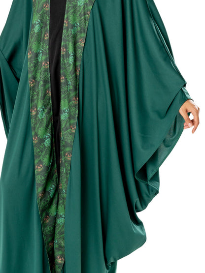 Professor McGonagall adult costume robe and hat for Harry Potter fans and dress-up fun.