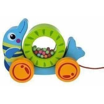 Shop Pull Along Toy Dolphin for Kids Australia