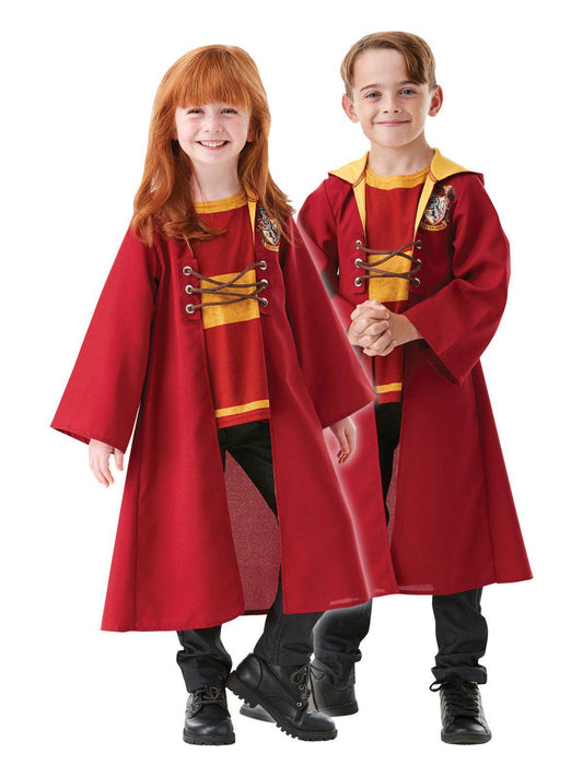 Kids Gryffindor Quidditch Robe from Harry Potter for magical playtime at home.