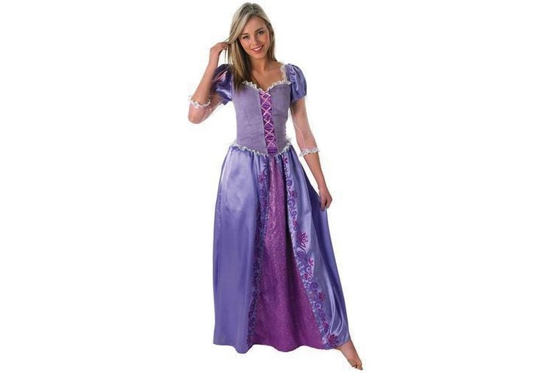 Disney Rapunzel Adult Deluxe Costume | Princess Dress for magical play and dress-up fun.