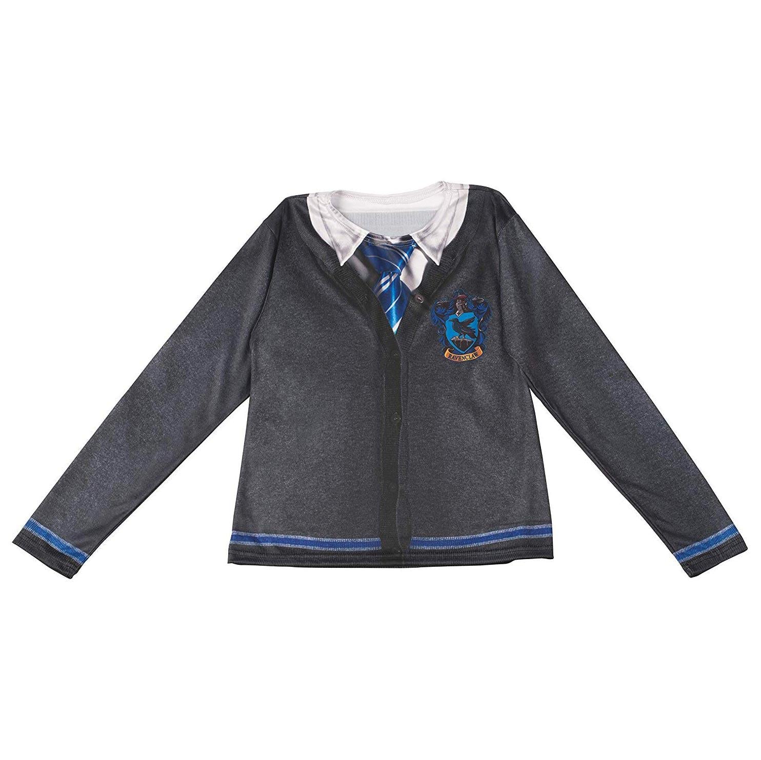 Ravenclaw adult costume top for Hogwarts fans, perfect for themed childrens home dress-up.