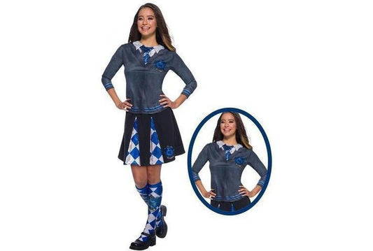 Ravenclaw Costume Top Adult, ideal for Harry Potter fans, perfect for Halloween or cosplay.