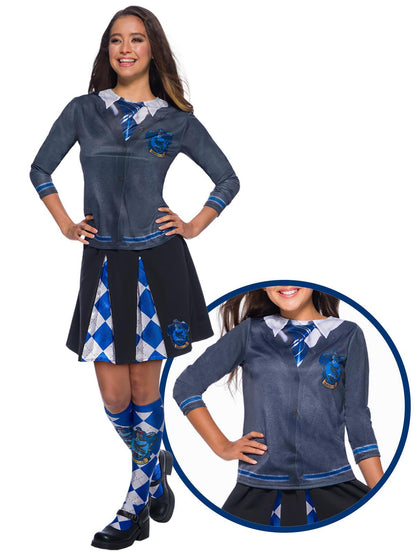 Harry Potter Ravenclaw Adult Costume Top | Perfect for kids wizarding dress-up at home.