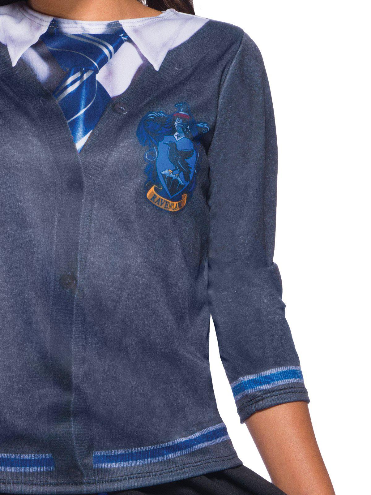 Ravenclaw Costume Top for kids, official Harry Potter design for magical dress-up play.