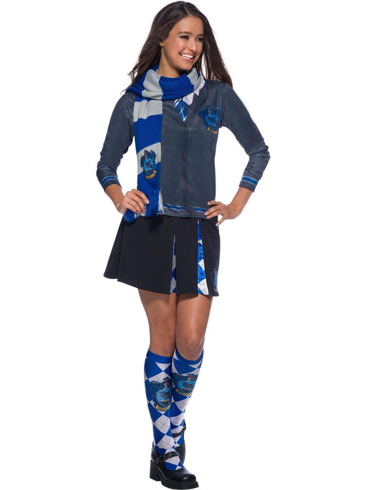 Harry Potter Ravenclaw Kids Scarf for authentic Hogwarts costume play at home.