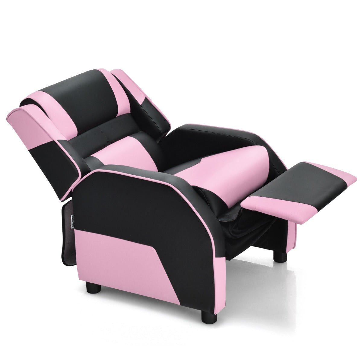 Get Kids Recliner Chair with Adjustable Backrest & Footrest - Pink
