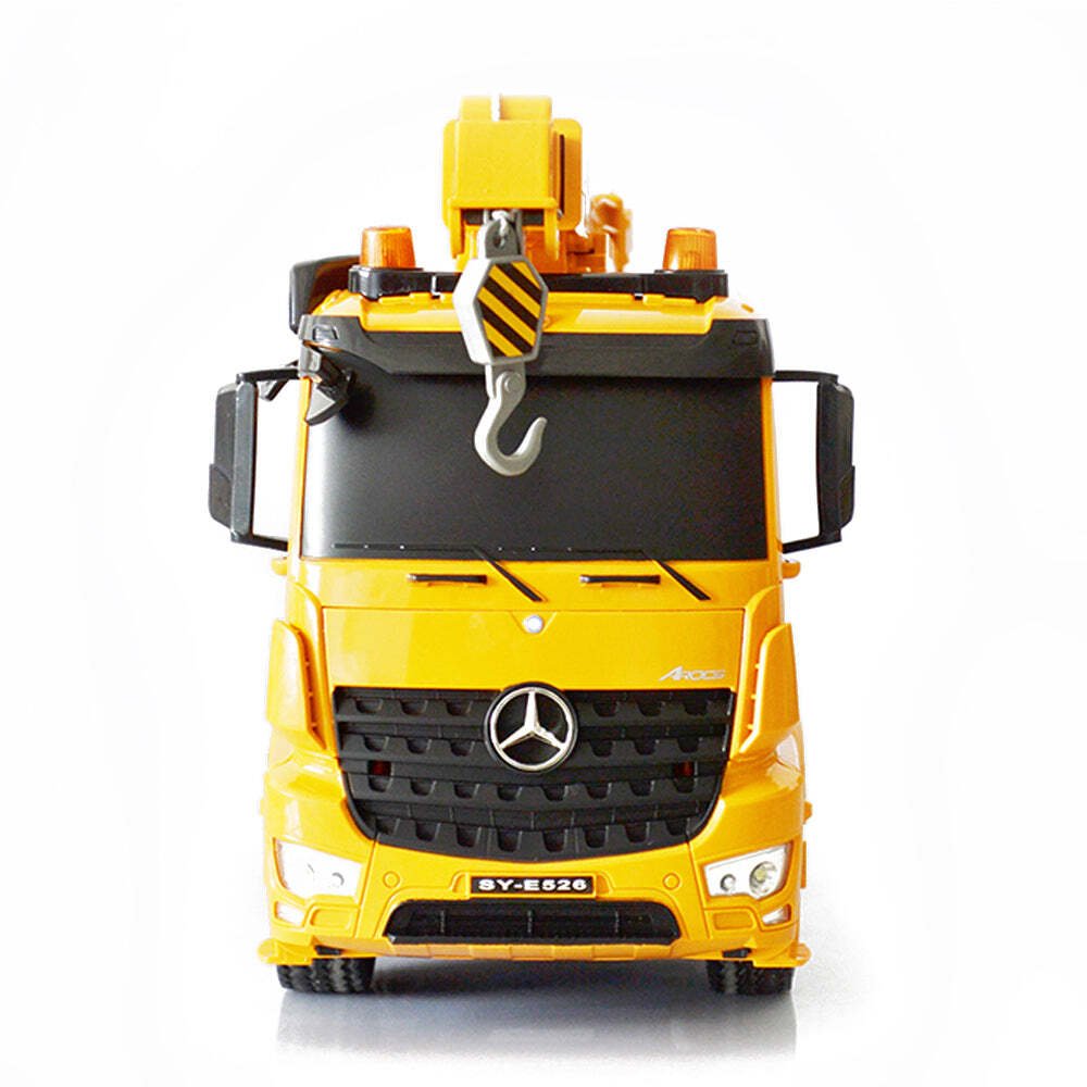 Yellow Remote Control Crane Truck