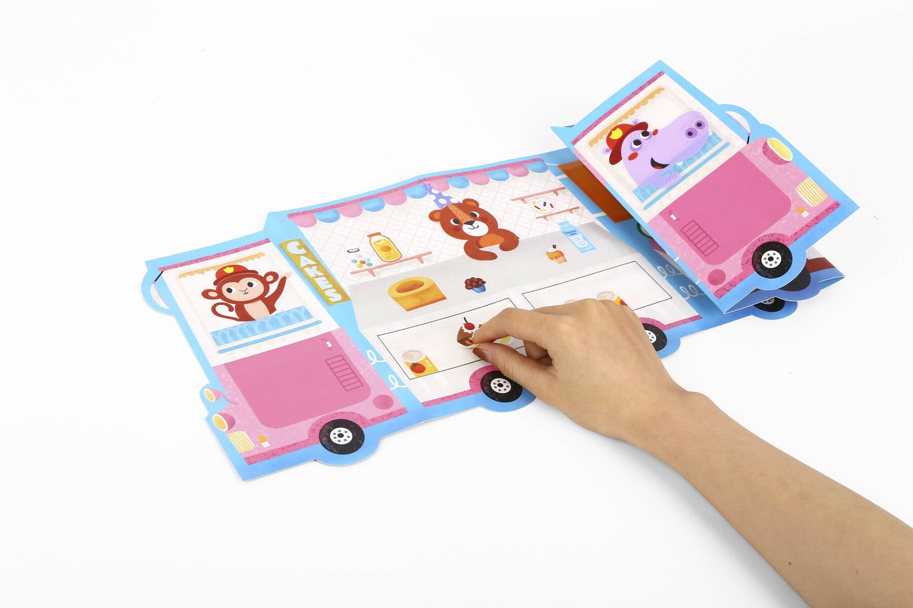 Reusable Stickers Activity Pad
