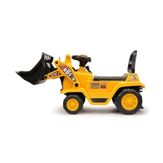 Kids Ride-on Digger Side View