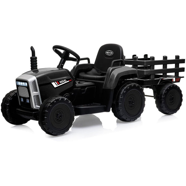 Shop the Black Rovo Kids Ride-On Tractor Toy