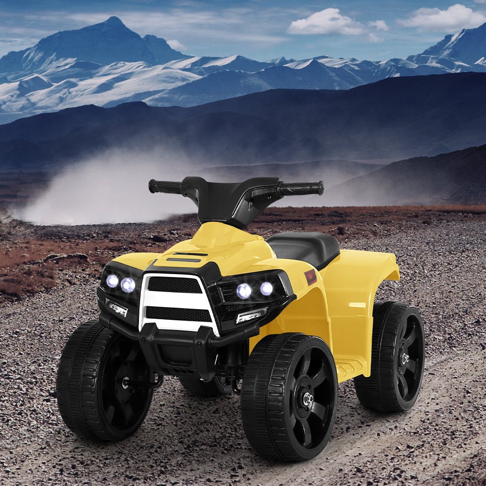 Yellow Rigo ATV - Outdoor Adventure Awaits