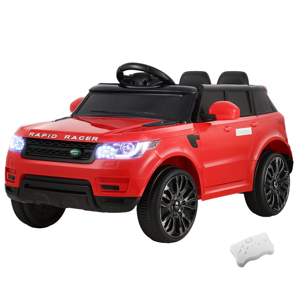 Rigo Ride On Car 12V Electric Toy Red | Kids Mega Mart | Shop Now!