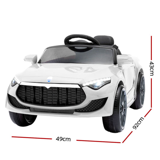 Rigo Kids Ride On Car | 12V Electric Toy with Remote Control, MP3, LED Lights. Home-friendly fun.