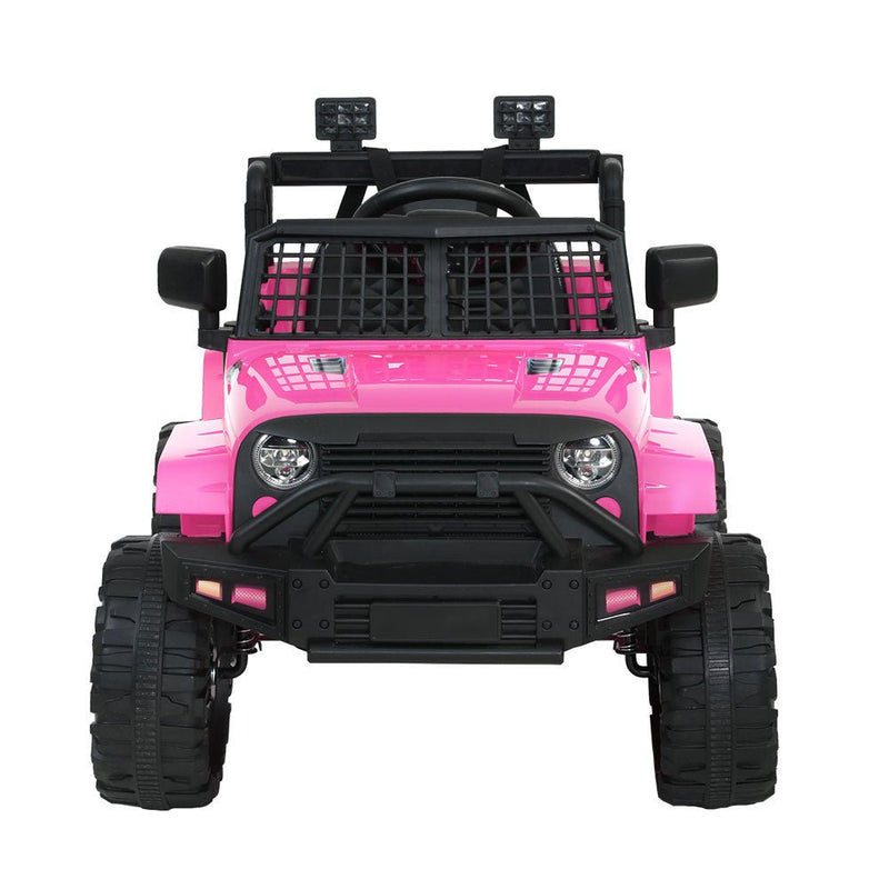 Rigo Kids Ride on Car Jeep Toy Pink 12V