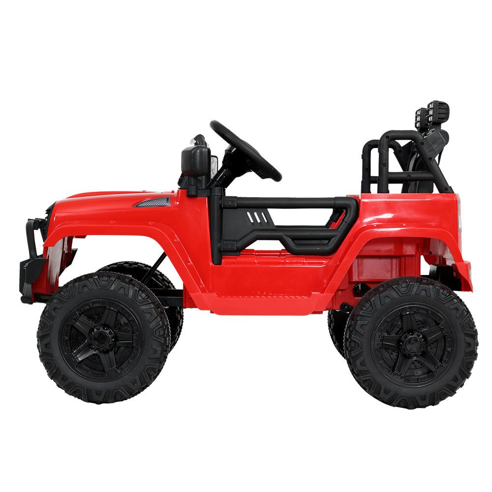 Rigo Kids Ride on Car Jeep Toy Red 12V