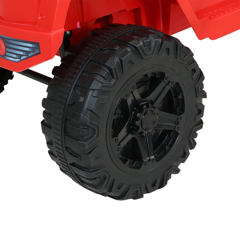 Red 12V Rigo Kids Ride on Car Jeep Toy for fun at home