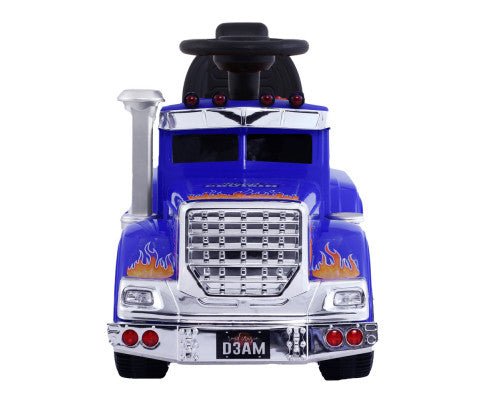 Blue Rigo Kids Ride on Truck for fun and adventurous playtime at home.