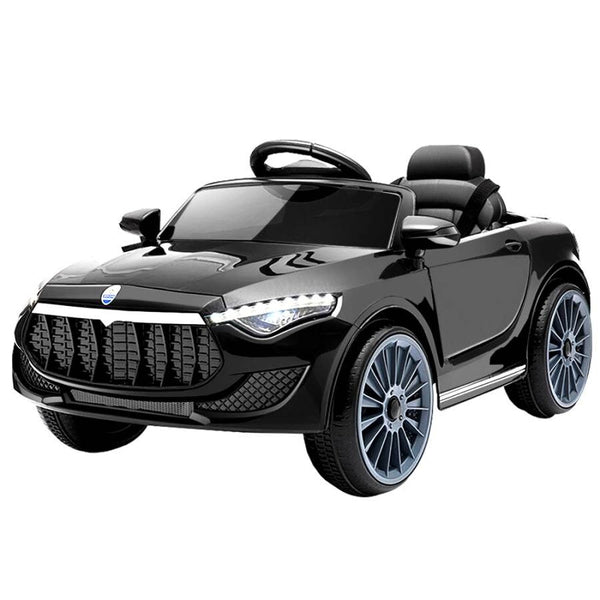 Rigo Maserati Ride On Car Toy Black Cars Dual Motor | Kids Mega Mart | Shop Now!