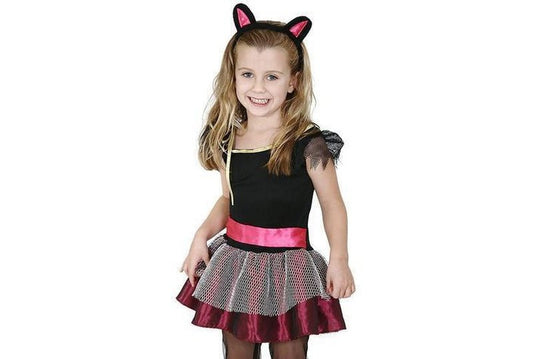 Kids Rock Star Red Tutu Dress Costume - Perfect for pretend play and dress-up fun.