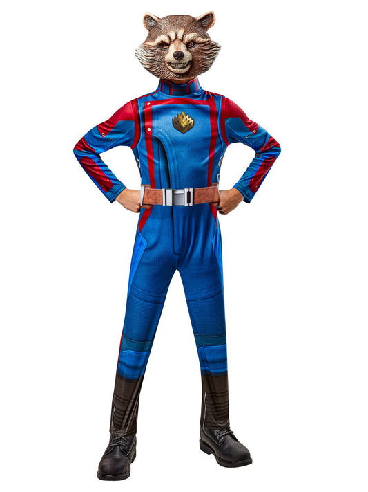 Shop Kids Rocket Raccoon Gotg3 Deluxe Costume at Kids Mega Mart