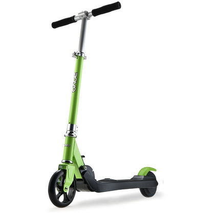 Rovo Kids Hyper Electric Scooter in vibrant green for thrilling home adventures.