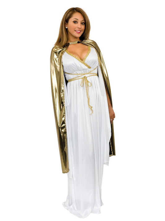 Kids gold royal cape costume accessory, perfect for imaginative play and dress-up fun.